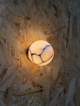 Arlo Orb Alabaster Sconce