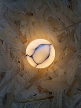 Arlo Orb Alabaster Sconce