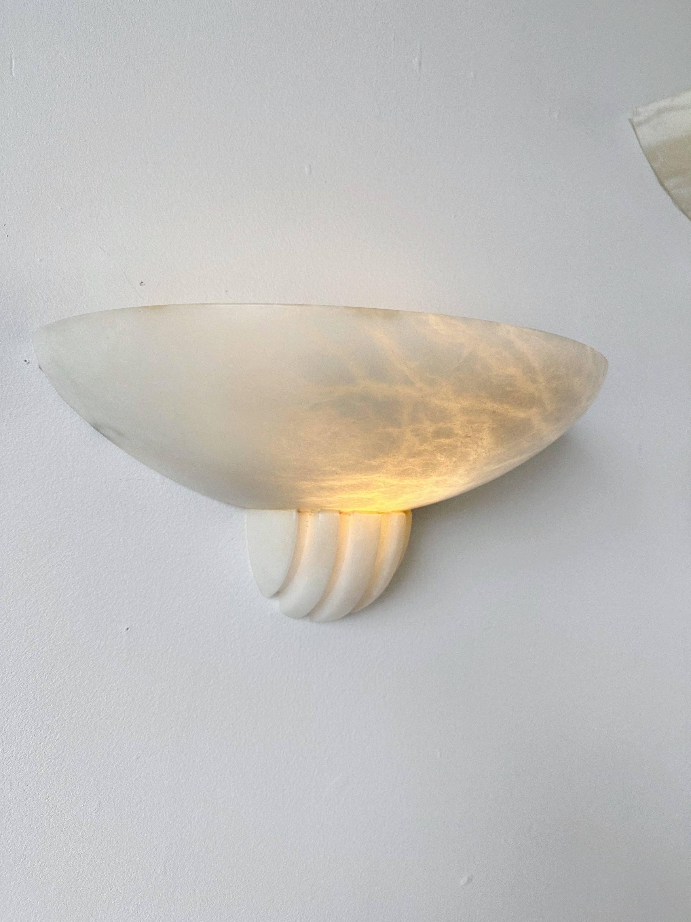 ArtD Alabaster Wall Sconce