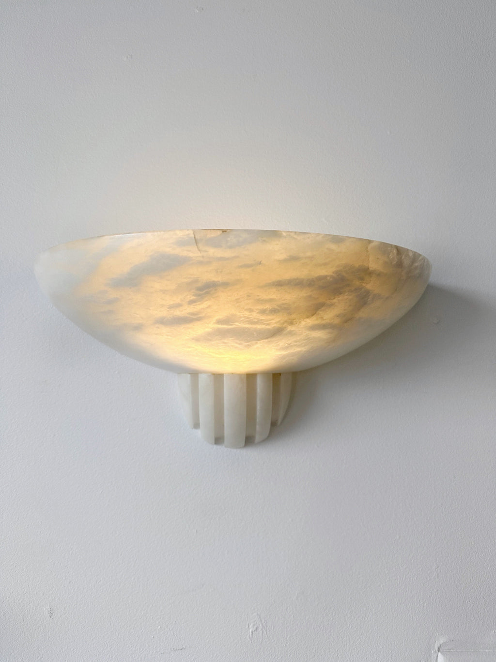 ArtD Alabaster Wall Sconce