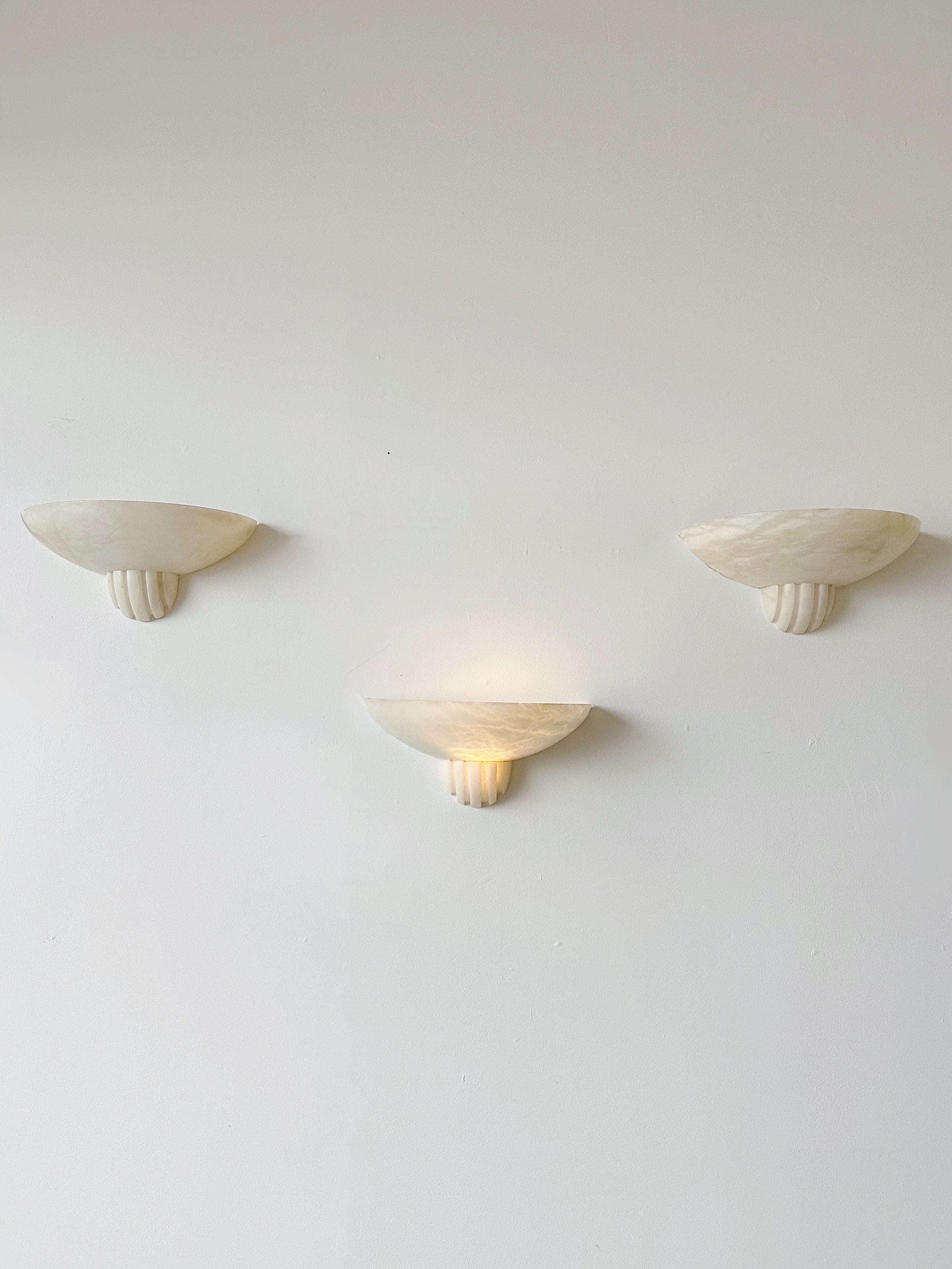 ArtD Alabaster Wall Sconce