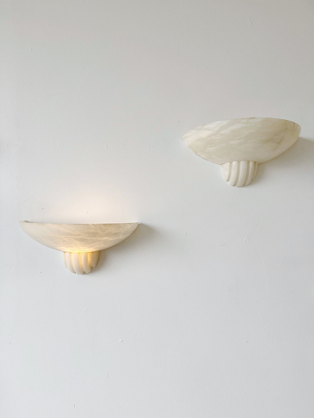 ArtD Alabaster Wall Sconce