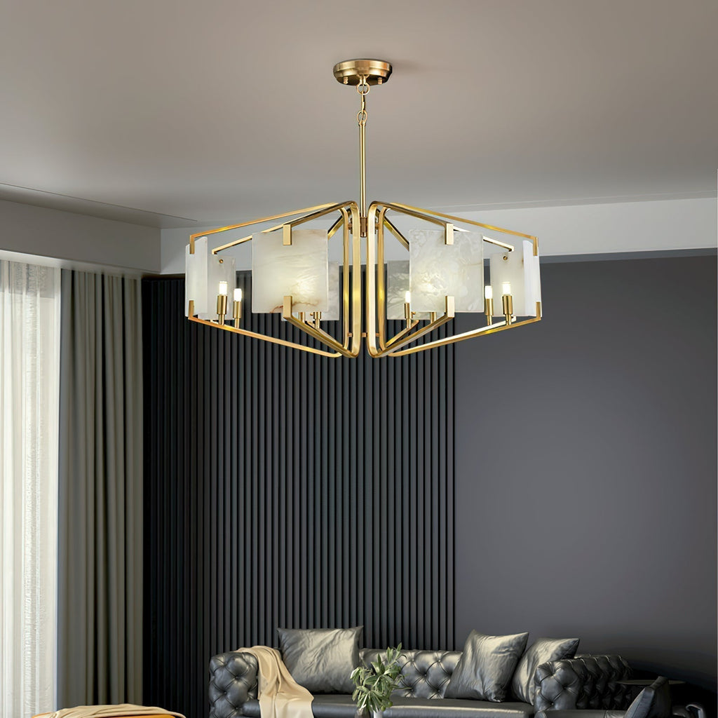 Audette Alabaster Chandelier