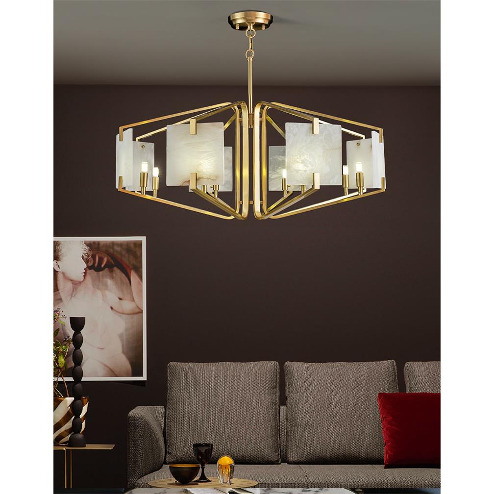 Audette Alabaster Chandelier
