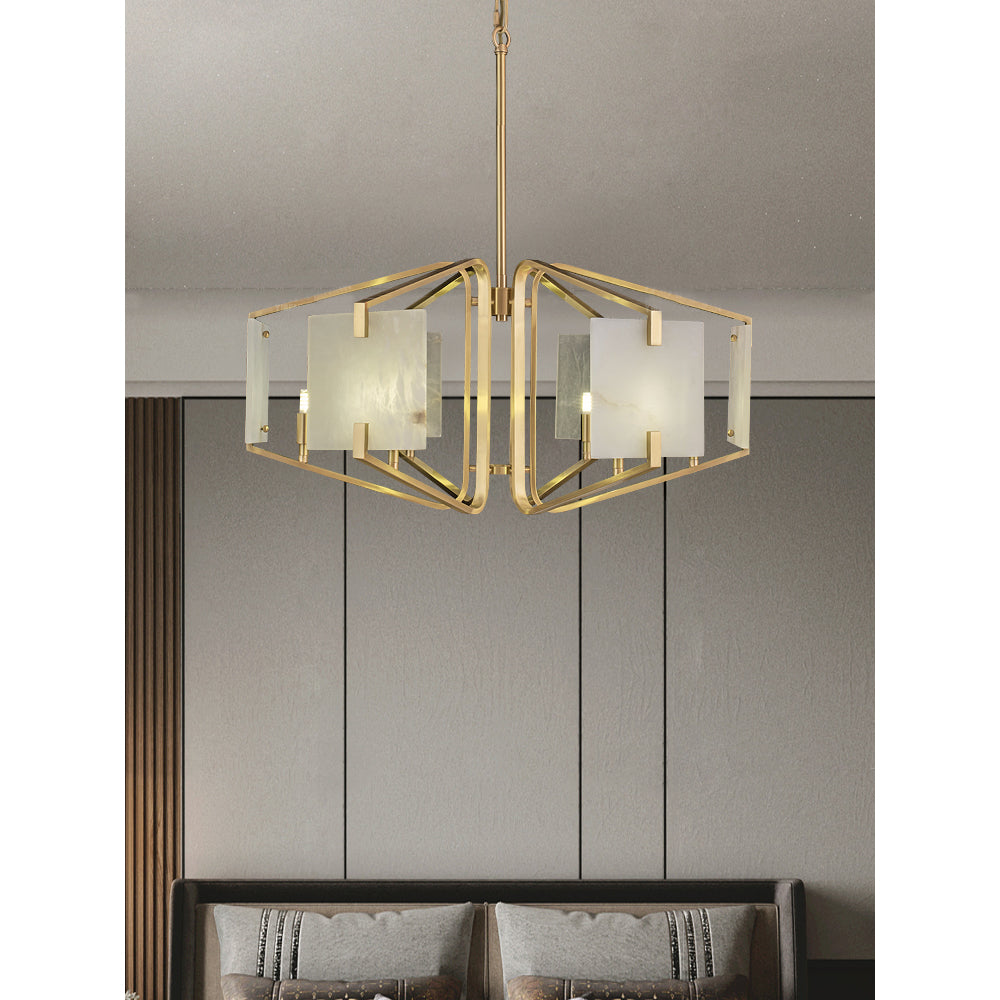 Audette Alabaster Chandelier