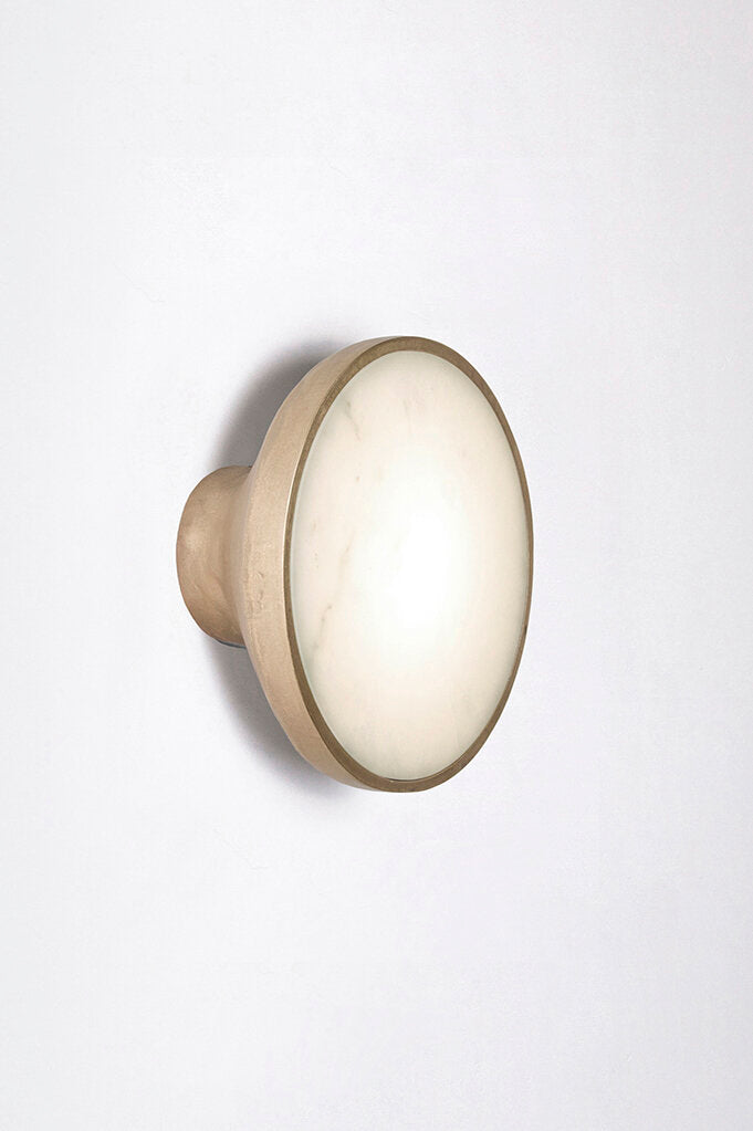 Aura Alabaster Wall Sconce