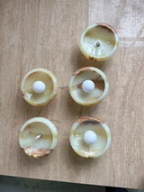 Aurora Green Onyx Sconce