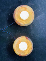 Aurora Green Onyx Sconce