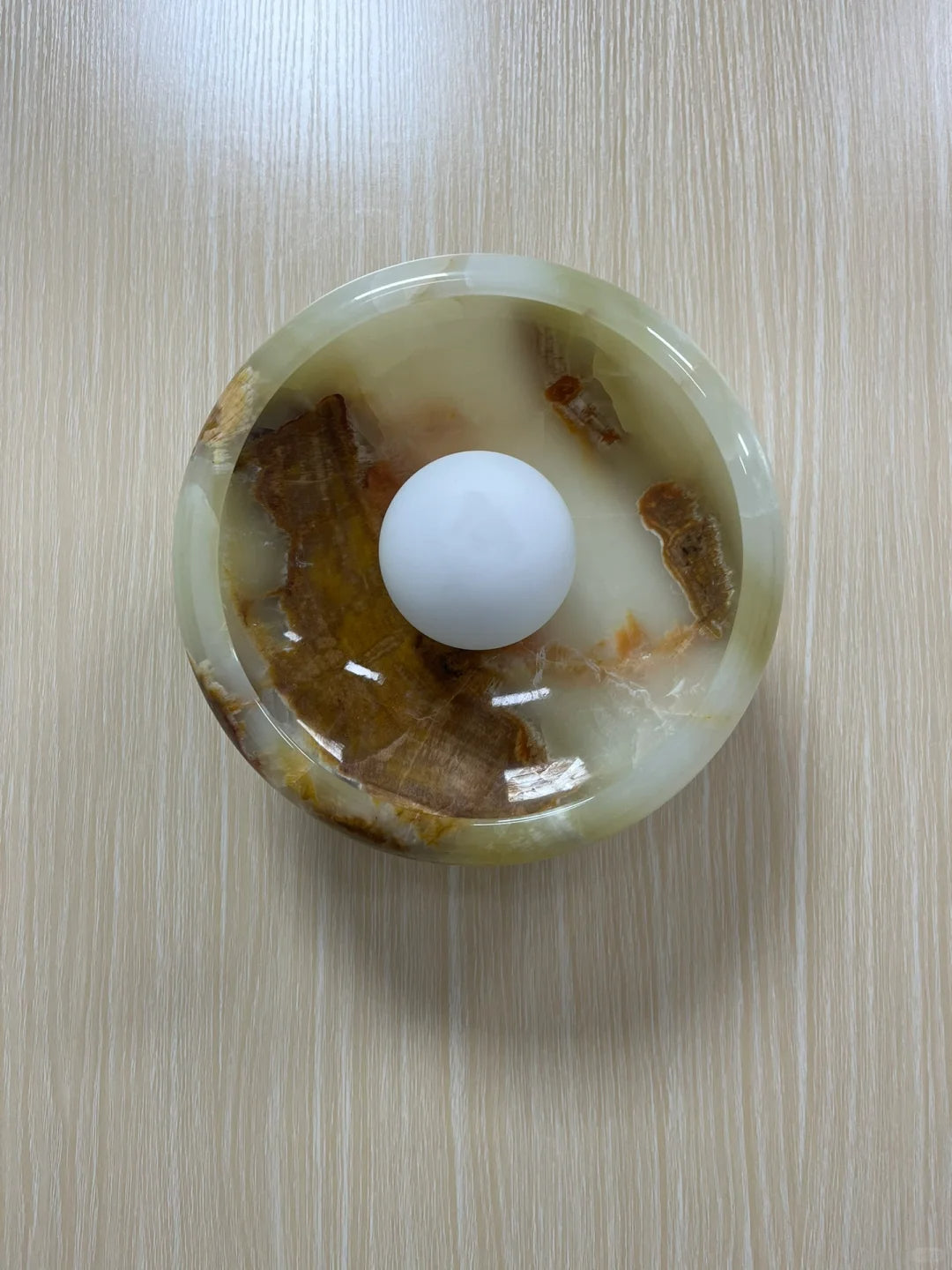 Aurora Green Onyx Sconce