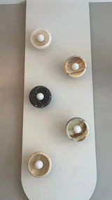 Aurora Green Onyx Sconce