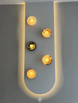 Aurora Green Onyx Sconce