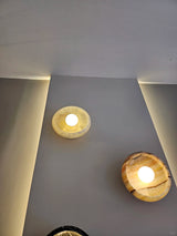 Aurora Green Onyx Sconce