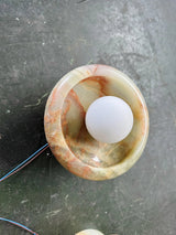 Aurora Green Onyx Sconce