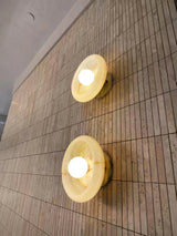 Aurora Green Onyx Sconce