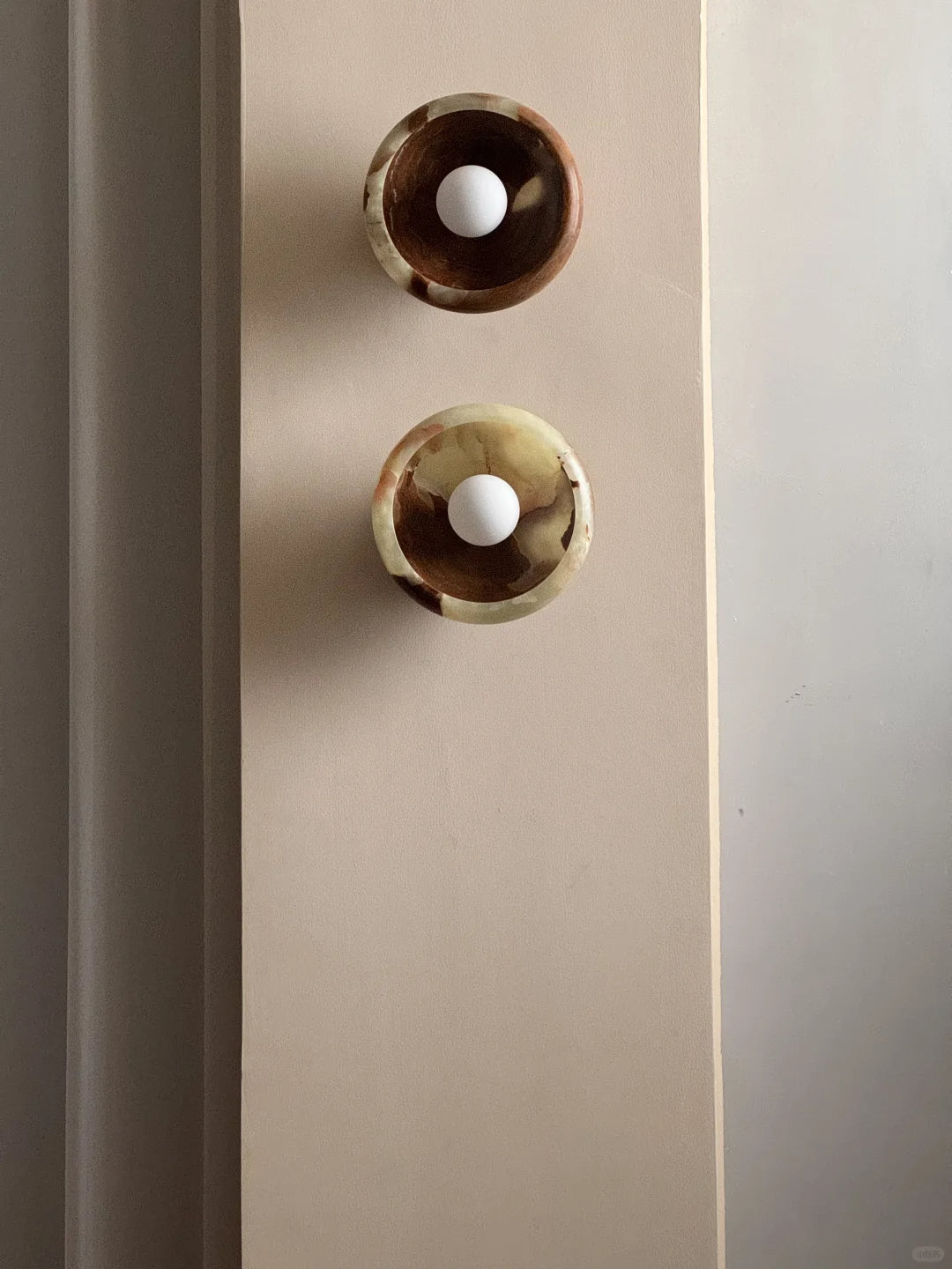 Aurora Green Onyx Sconce