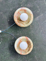 Aurora Green Onyx Sconce