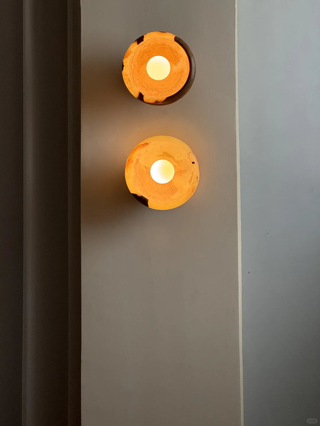 Aurora Green Onyx Sconce