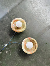 Aurora Green Onyx Sconce