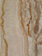 Banded Tan Agate Sconce