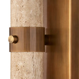 Beatrix Beige Bath Wall Sconce