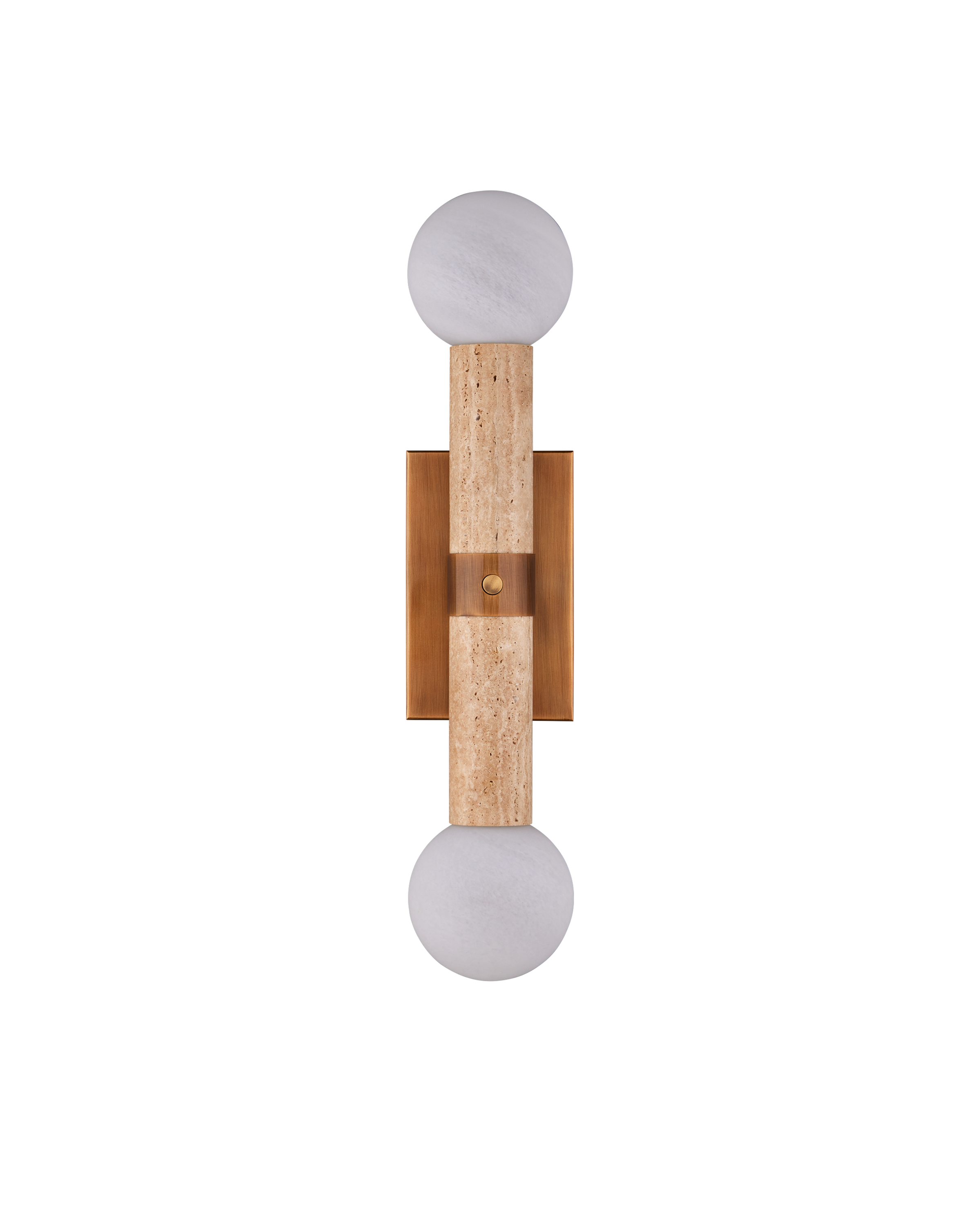 Beatrix Beige Bath Wall Sconce