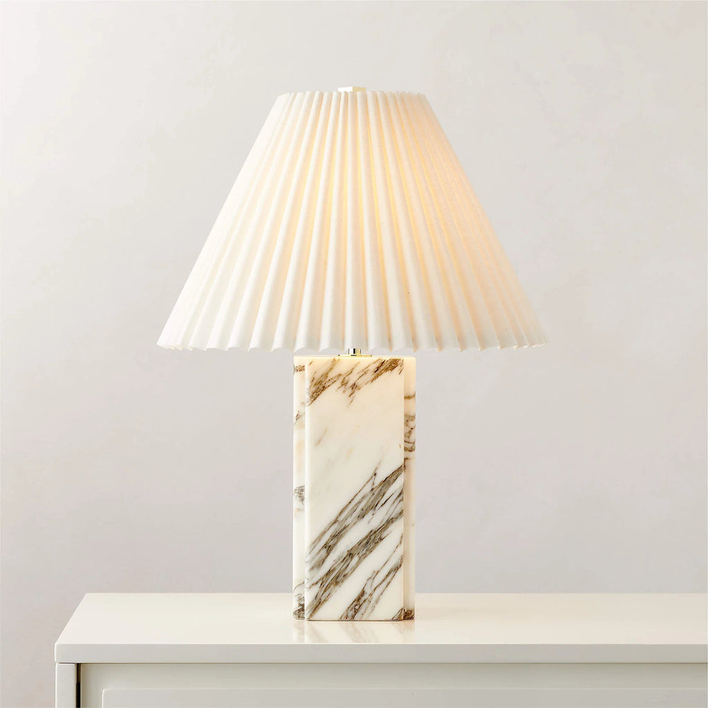 Bianca Marble Table Lamp