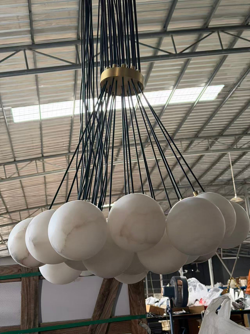 Bolky Up Chandelier