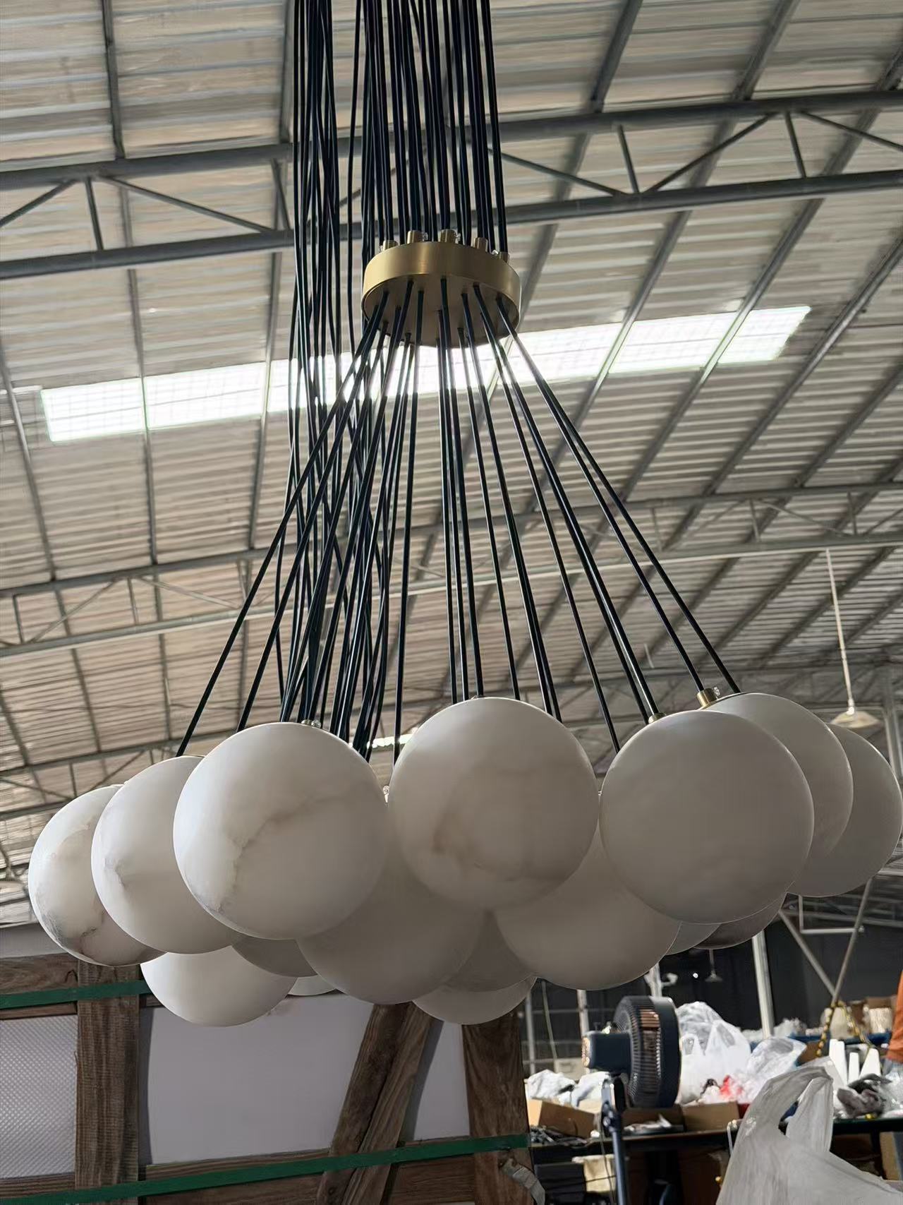 Bolky Up Chandelier