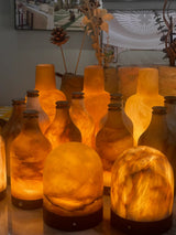 Bottle Alabaster Table Lamp