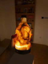Bottle Alabaster Table Lamp