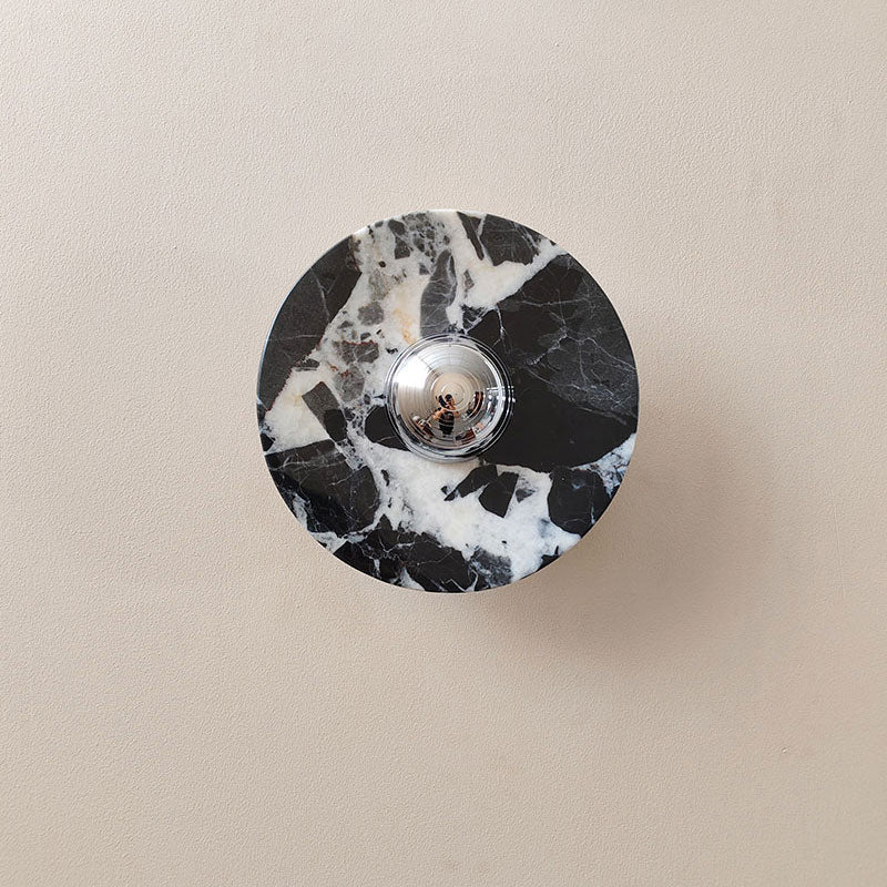 Breccia Marble - Black Sconce