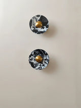 Breccia Marble - Black Sconce