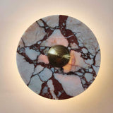 Breccia Rose Marble Sconce