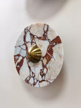 Breccia Rose Marble Sconce