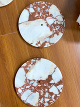Breccia Rose Marble Sconce