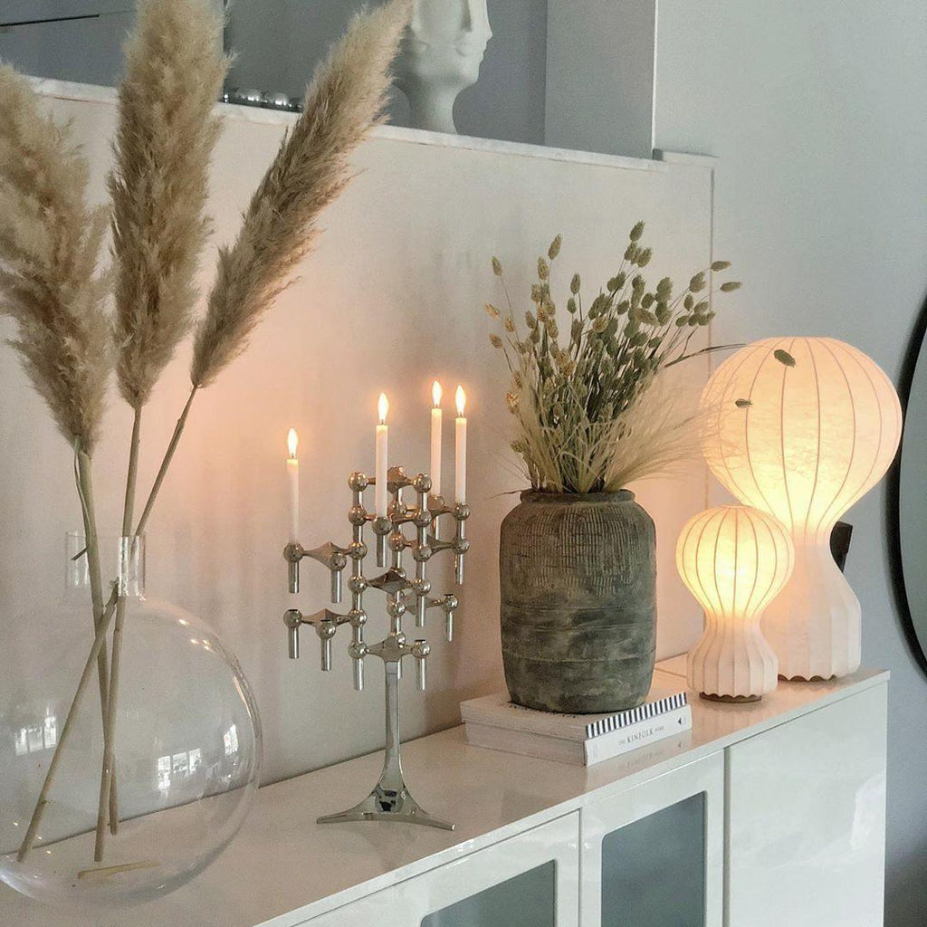 Brevil Silk Table Lamp