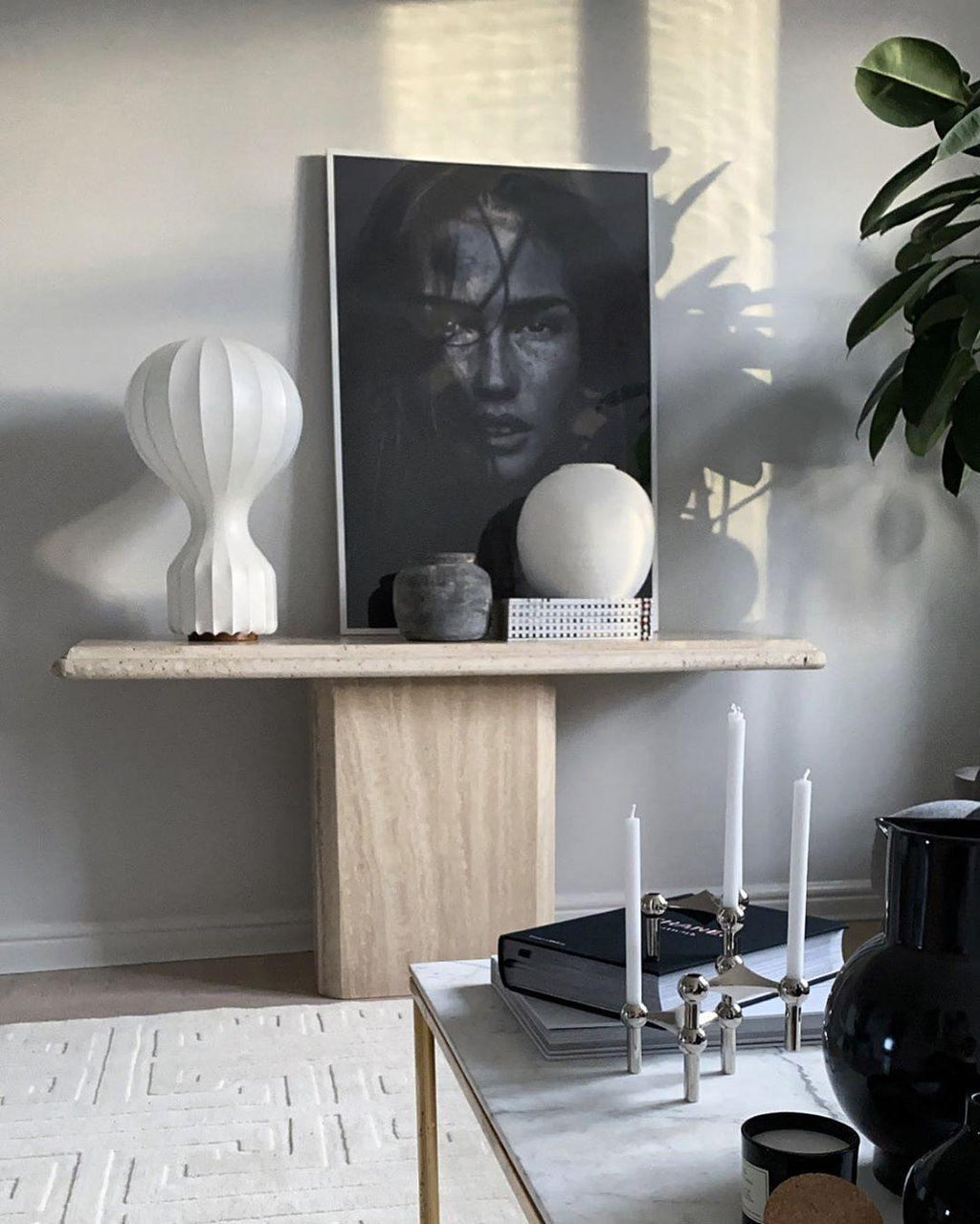 Brevil Silk Table Lamp