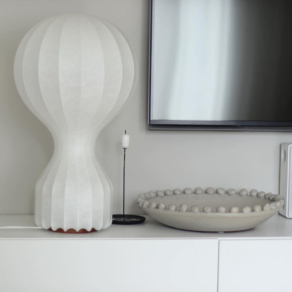 Brevil Silk Table Lamp