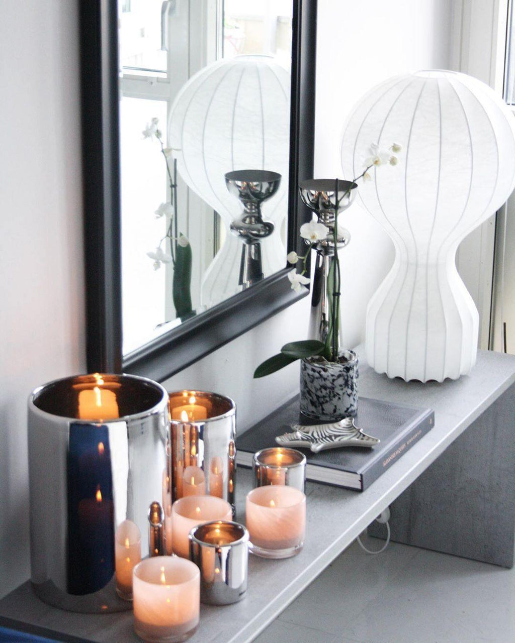 Brevil Silk Table Lamp
