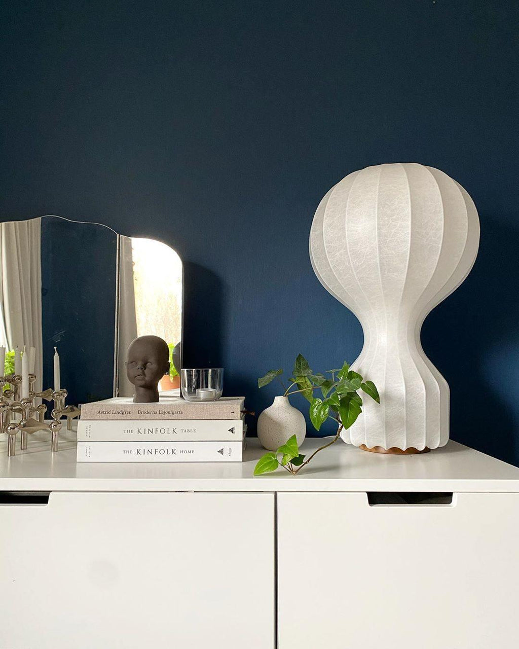 Brevil Silk Table Lamp