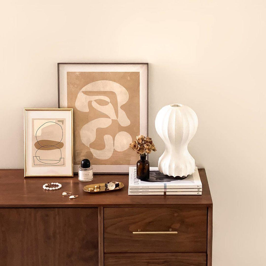 Brevil Silk Table Lamp