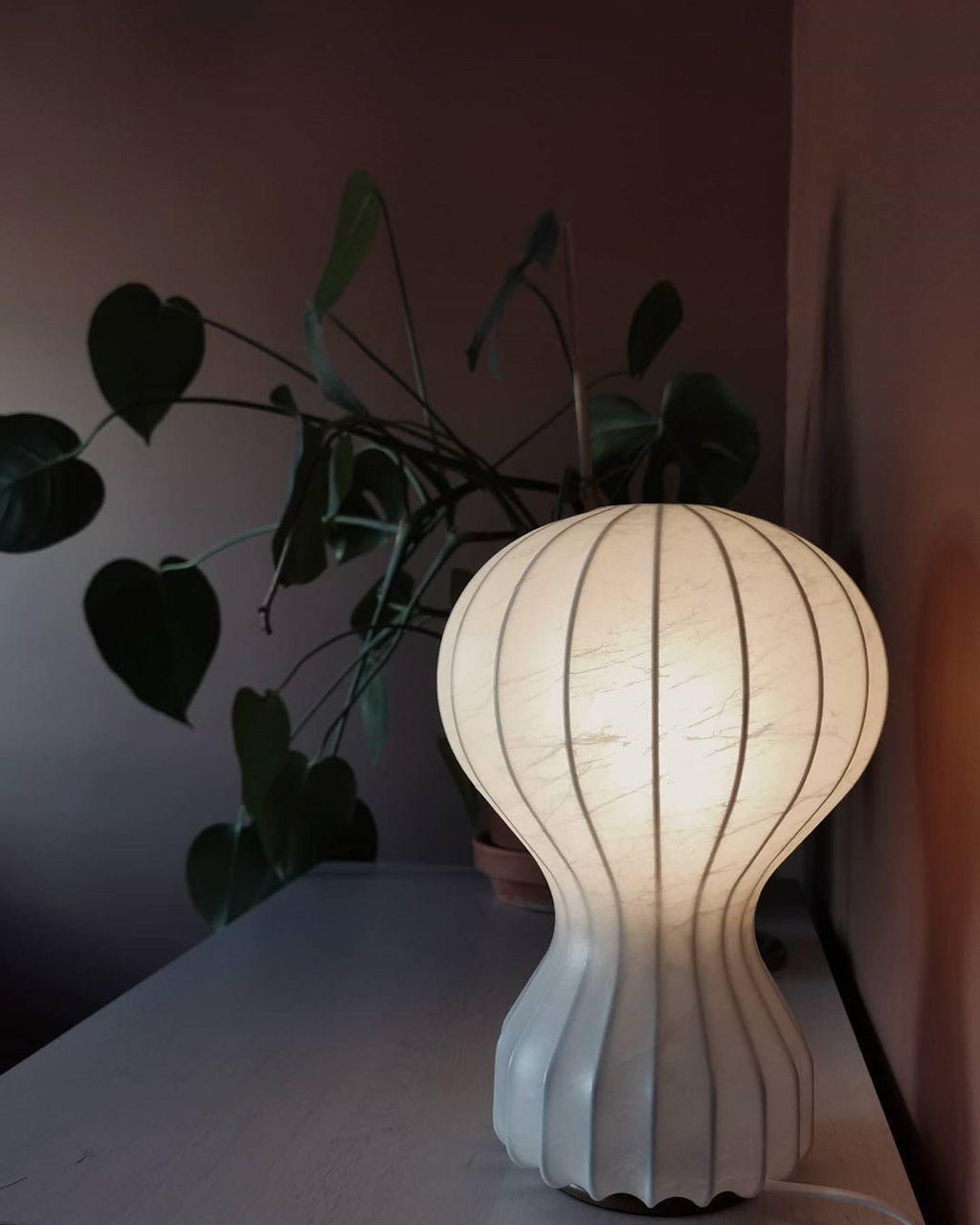 Brevil Silk Table Lamp