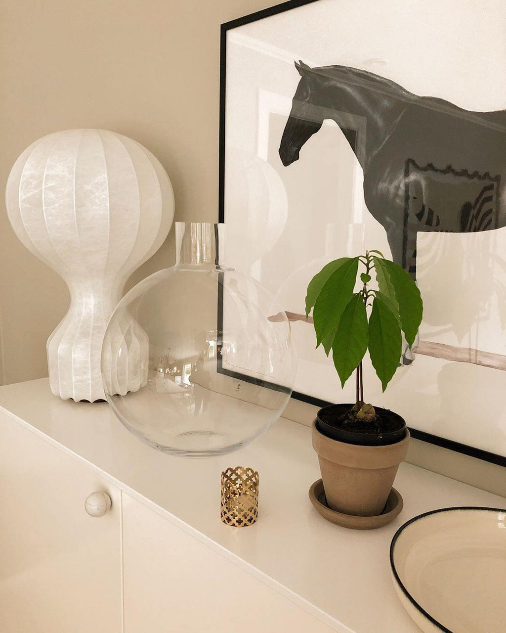 Brevil Silk Table Lamp