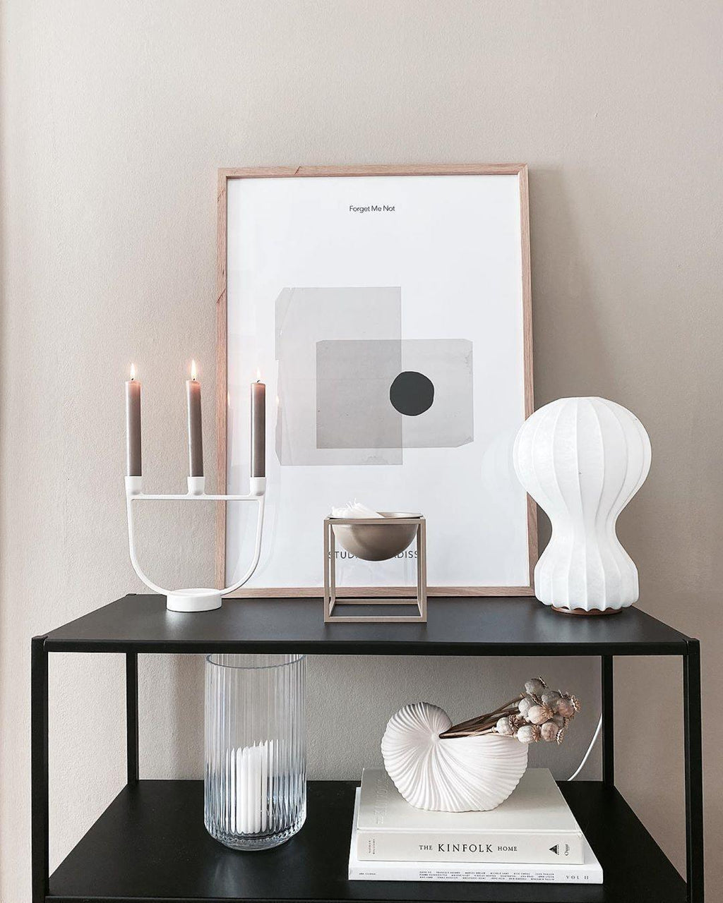 Brevil Silk Table Lamp
