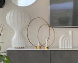 Brevil Silk Table Lamp