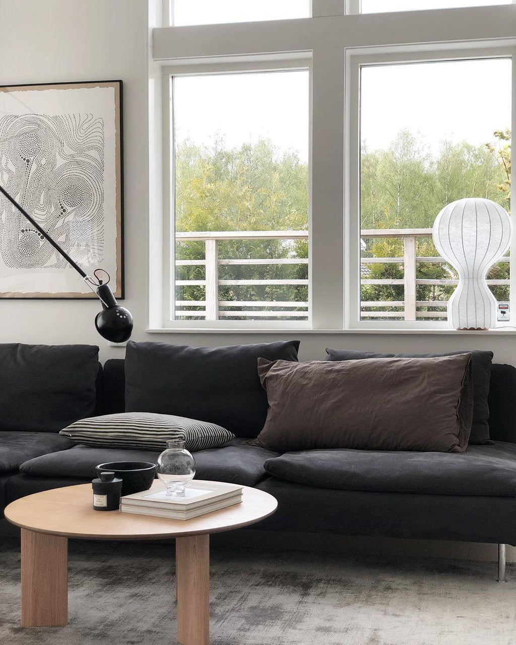 Brevil Silk Table Lamp