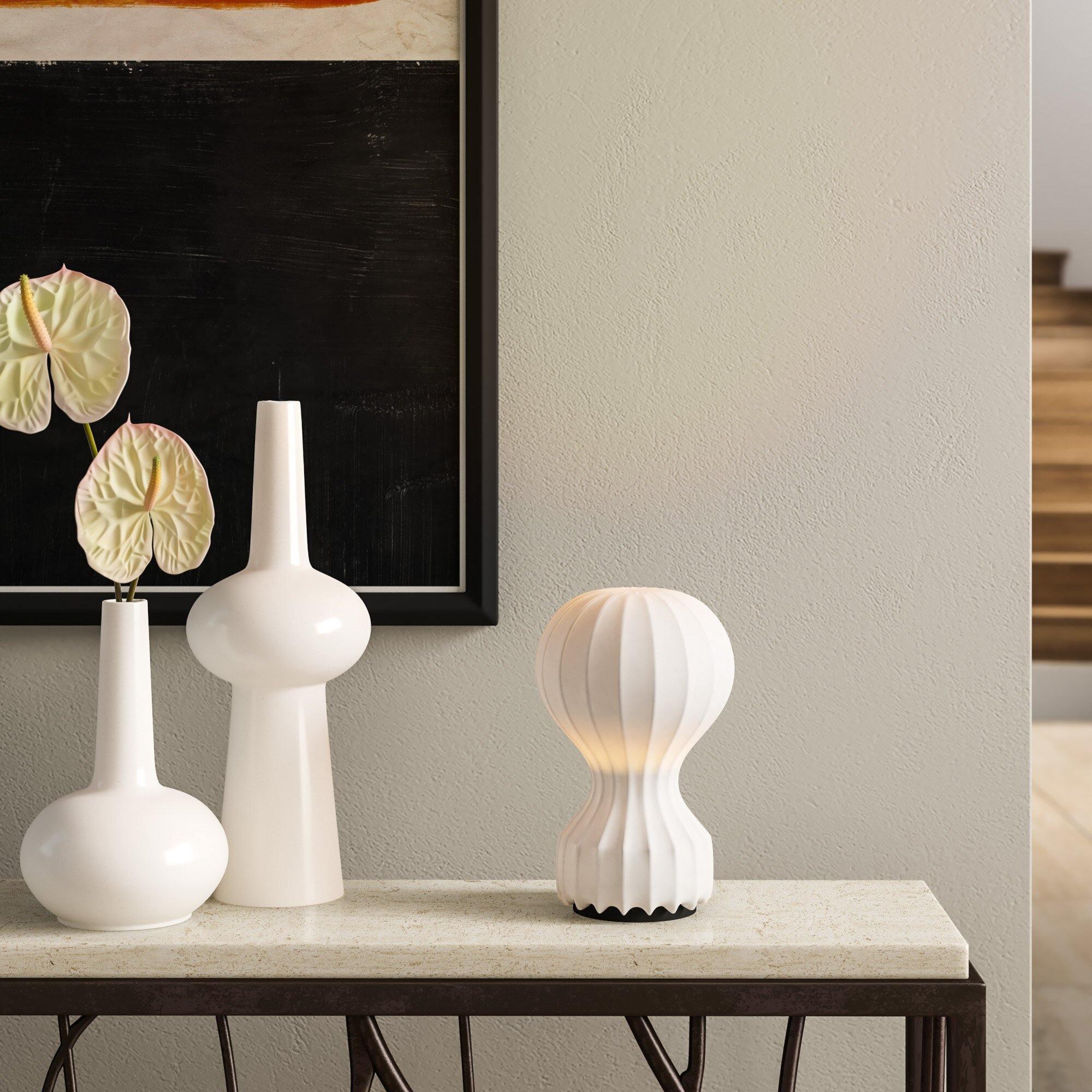 Brevil Silk Table Lamp
