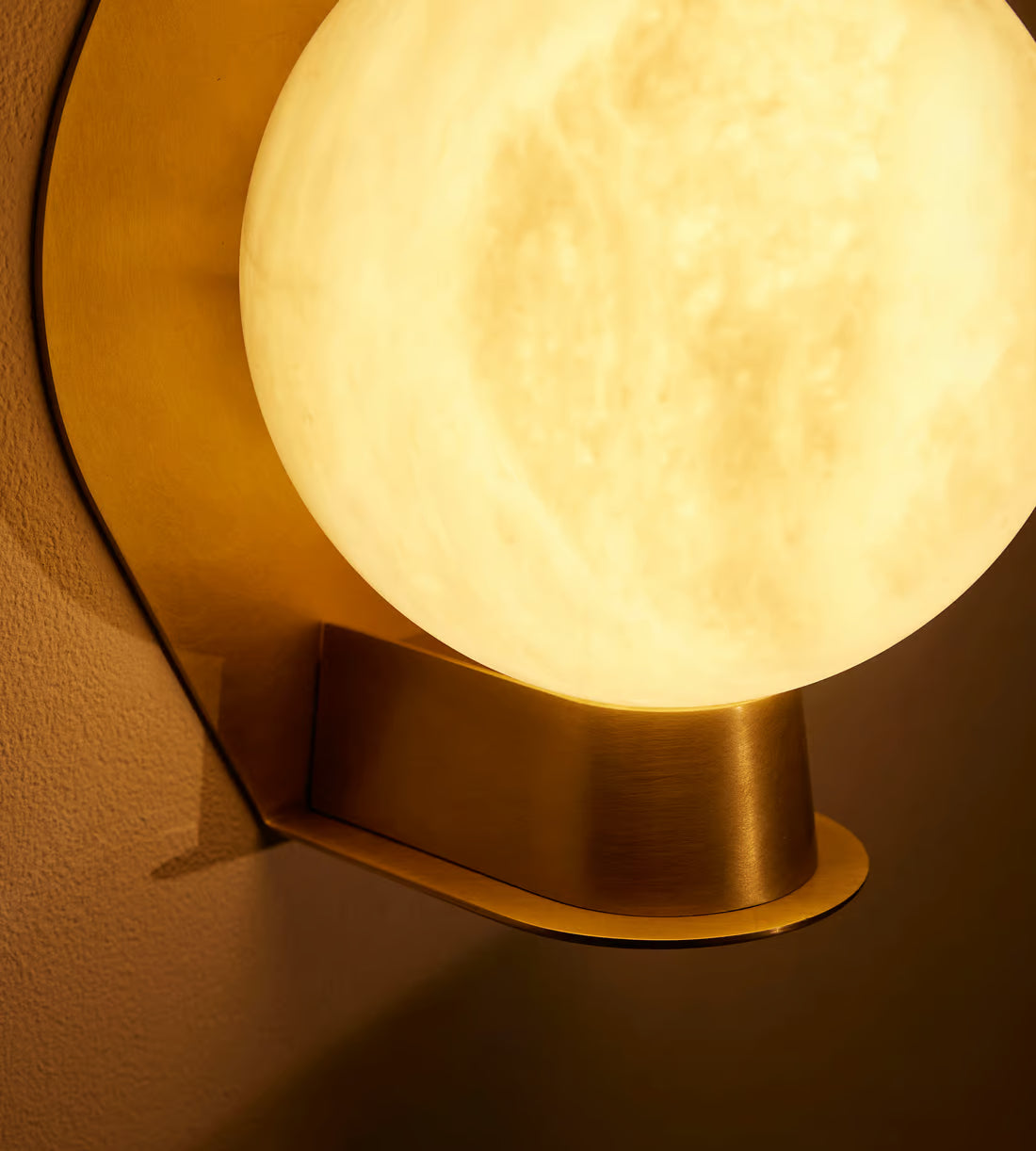 Broege Alabaster Sconce