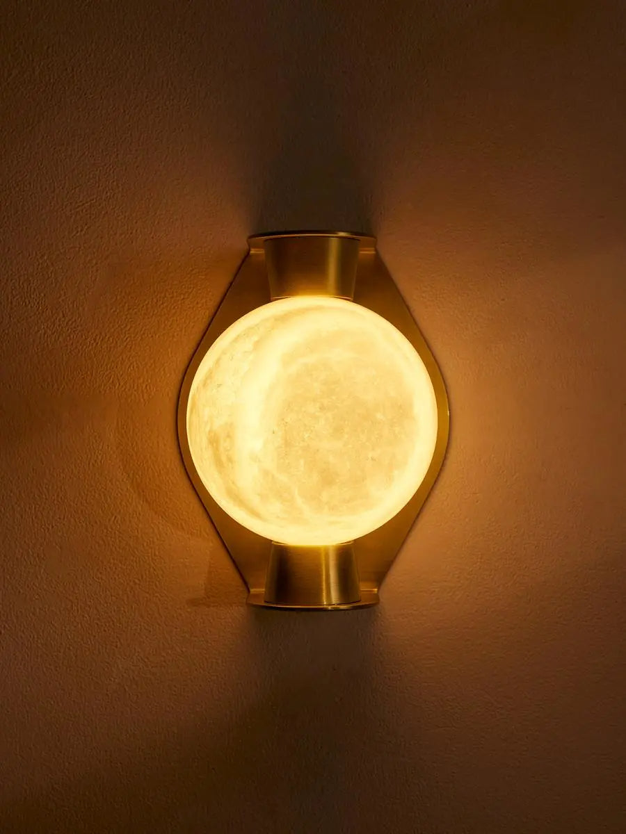 Broege Alabaster Sconce