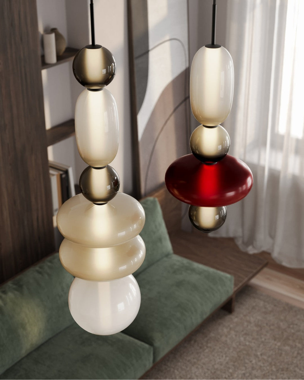 Pebbles Pendant Light